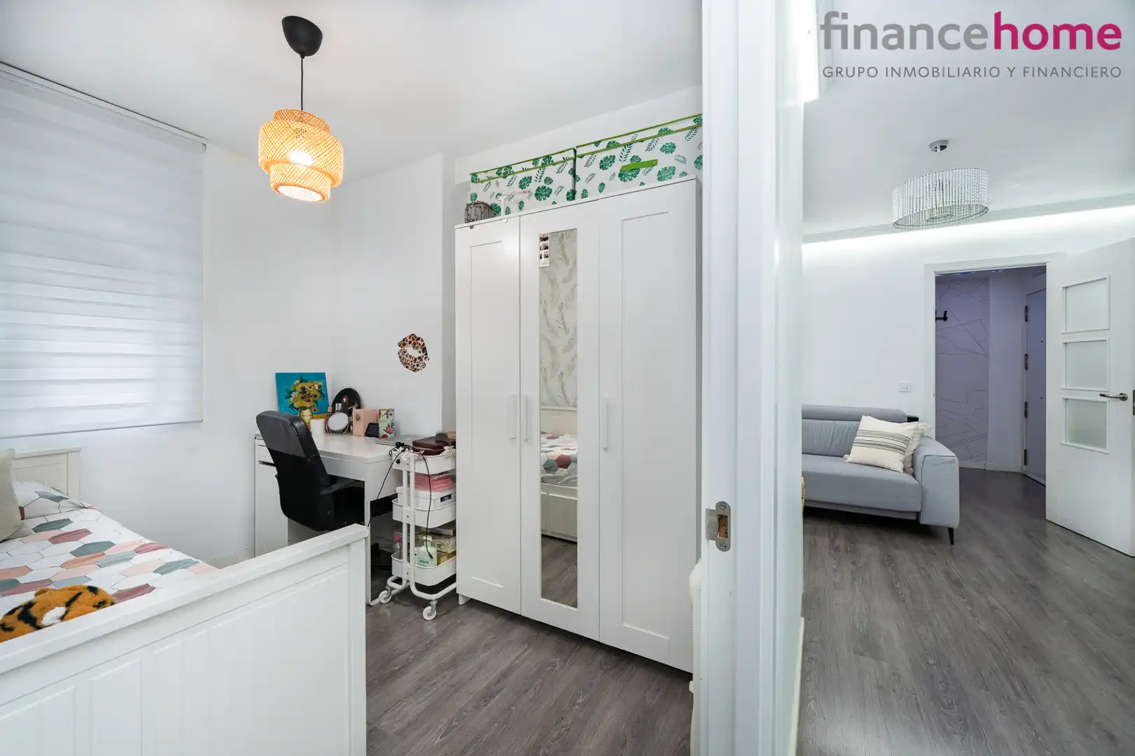 Bedroom of Flat for sale in Móstoles  with Air Conditioner, Heating and Terrace