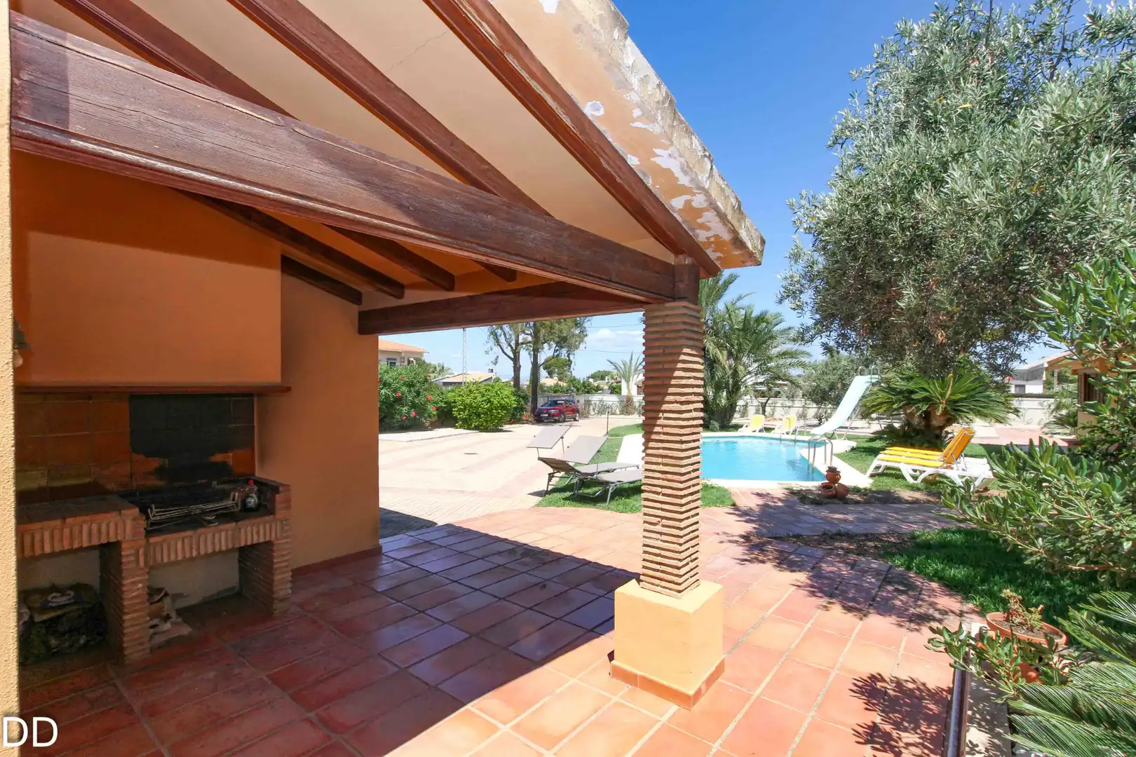 Jardín de Casa o chalet de alquiler en Dénia con Aire acondicionado, Calefacción y Jardín privado