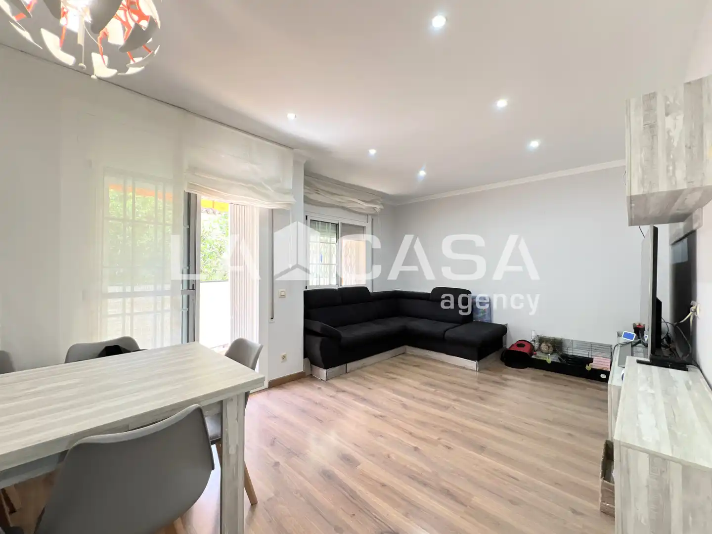 Sala de estar de Piso en venta en Badalona con Terraza y Balcón