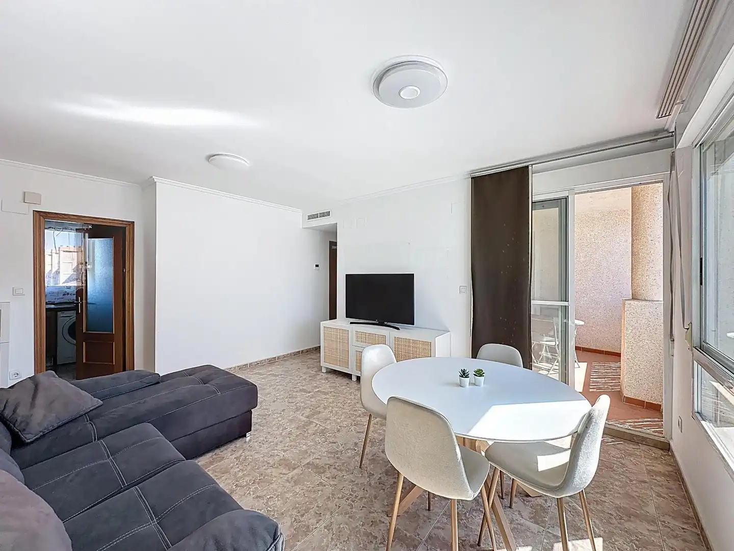 Living room of Apartments for sale in Sueca  with Air Conditioner, Terrace and Balcony