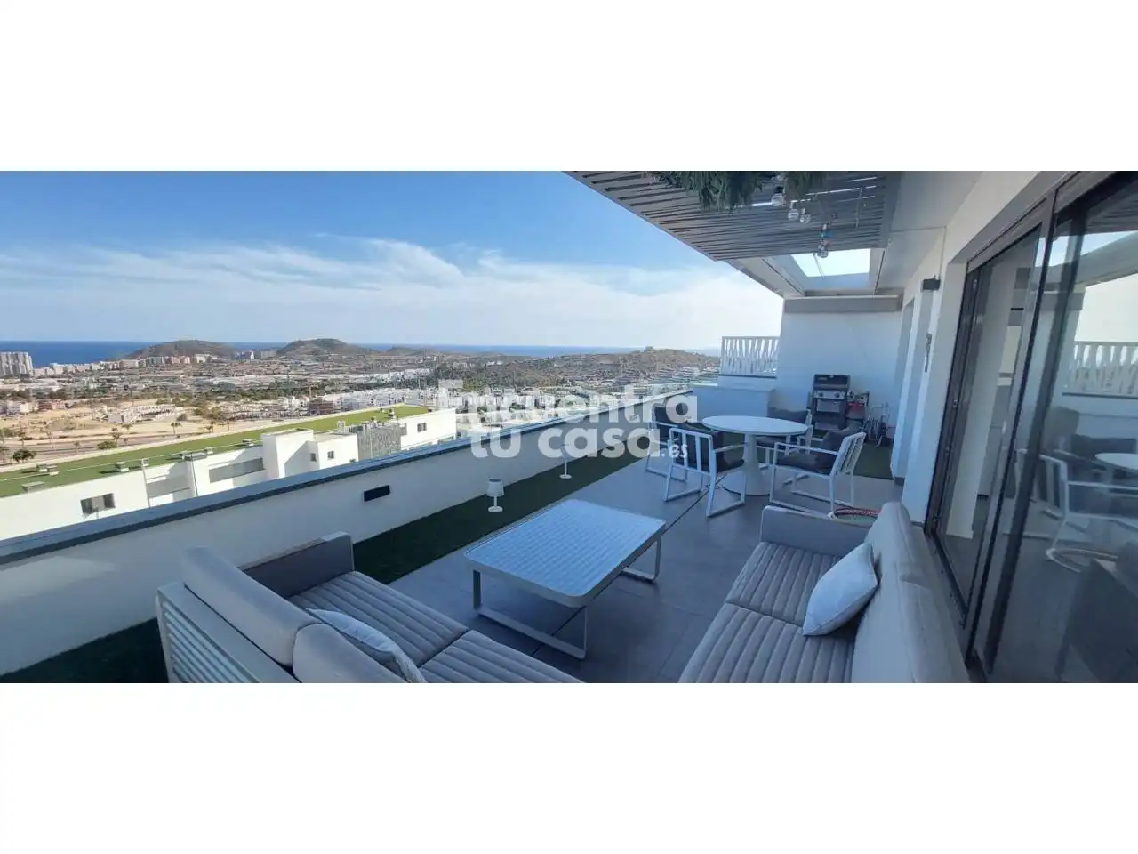 Terrace of Attic for rent in Finestrat  with Air Conditioner, Heating and Terrace