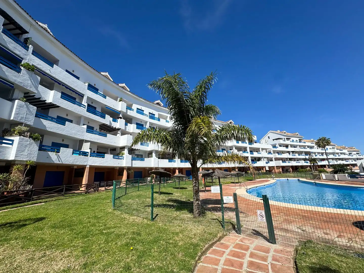 Exterior view of Apartments for sale in Manilva  with Air Conditioner, Heating and Terrace