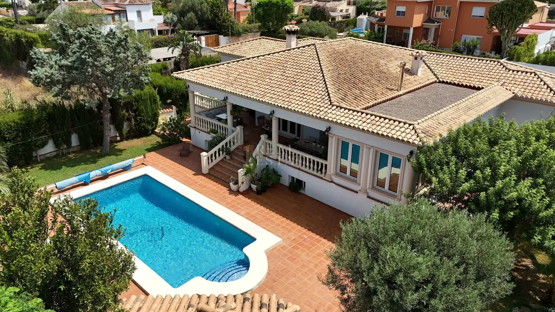 Vista exterior de Casa o chalet en venta en Dénia con Aire acondicionado, Calefacción y Terraza