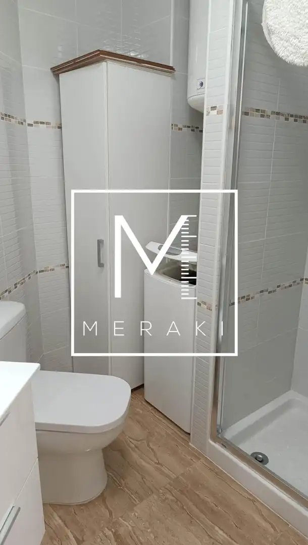 Baño de Estudio en venta en Calpe / Calp con Calefacción, Amueblado y Piscina comunitaria