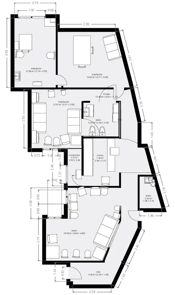 Flat with lift for sale in Benimaclet, imagen 28