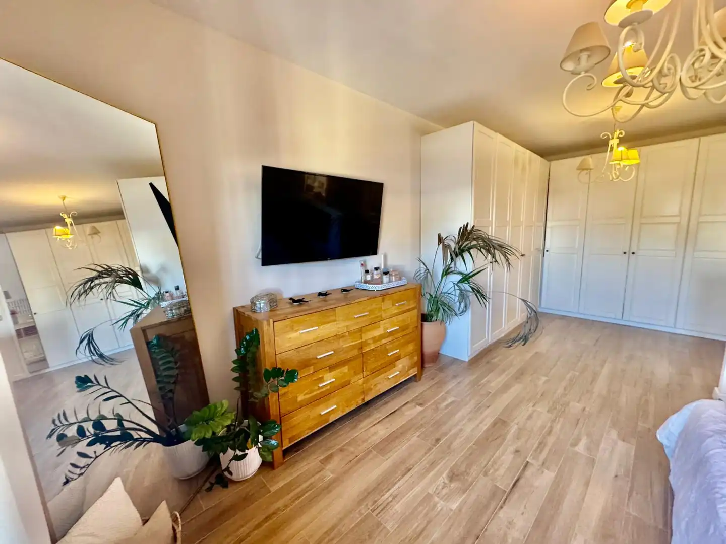 Schlafzimmer von Haus oder Chalet zum Verkauf in Mijas mit Klimaanlage, Privatgarten und Terrasse