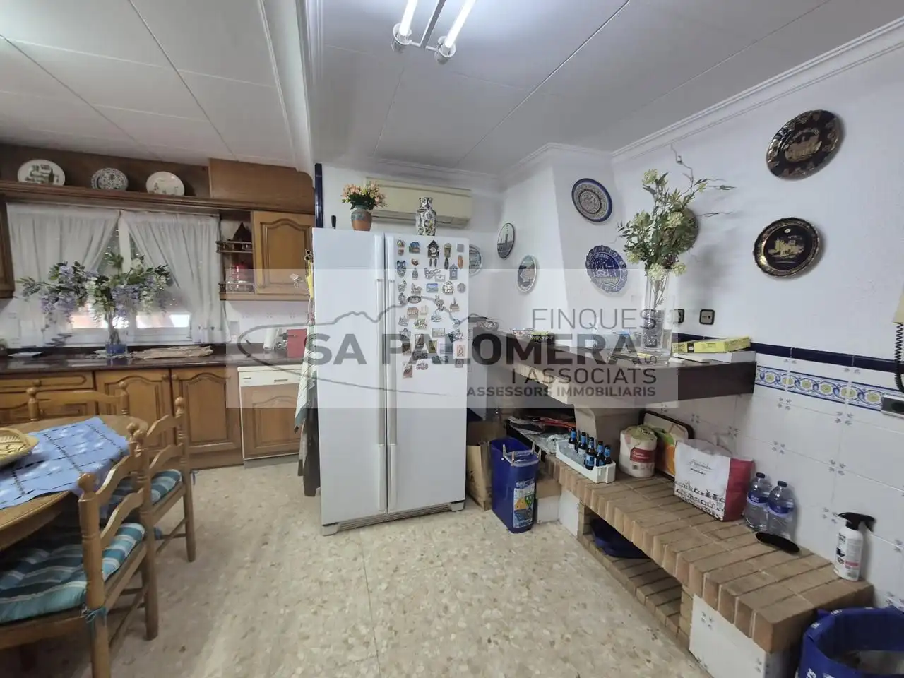 Cocina de Casa o chalet en venta en Blanes con Aire acondicionado, Jardín privado y Terraza