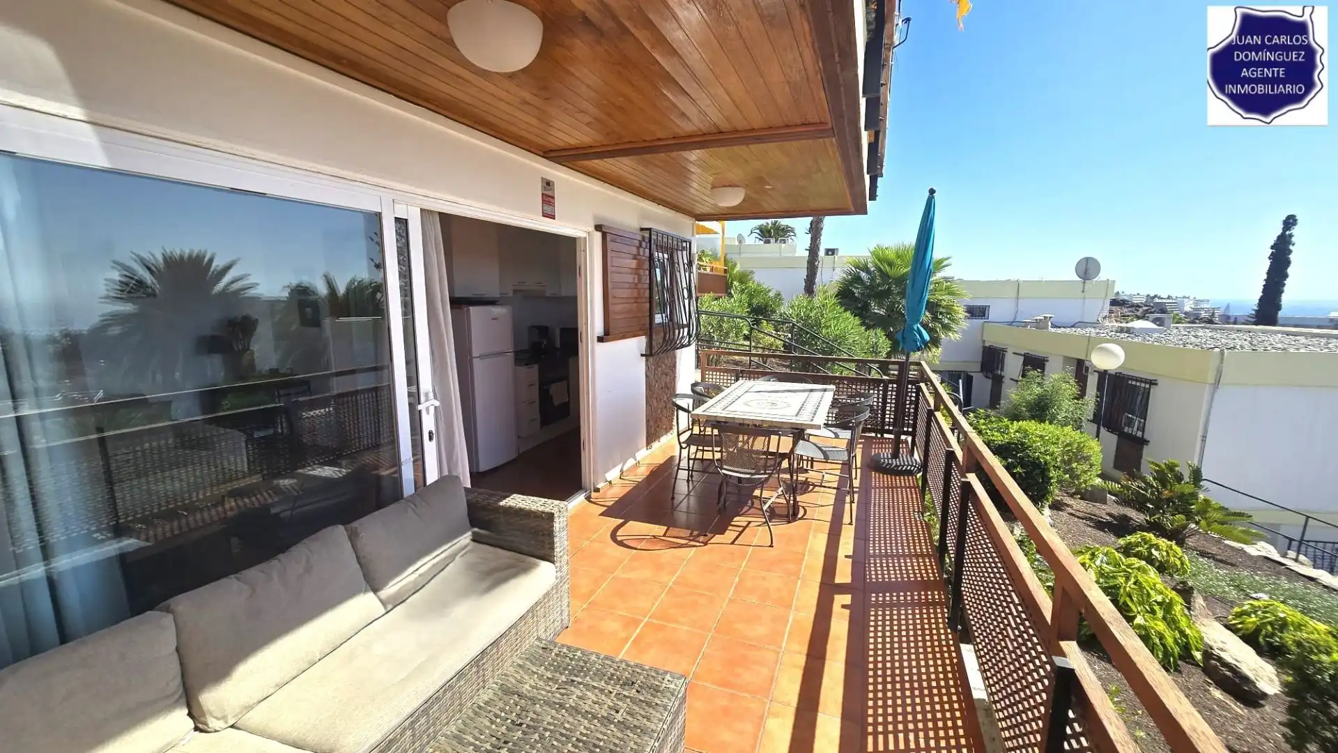 Terrace of Apartments for rent in San Bartolomé de Tirajana  with Terrace, Furnished and Community pool