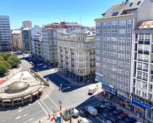 Exterior view of Flat for sale in A Coruña Capital 