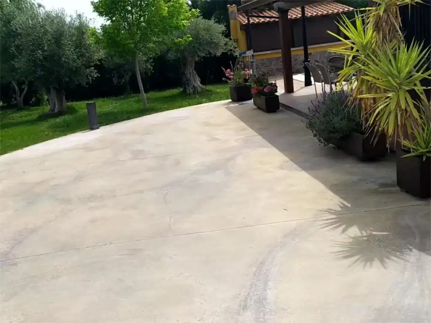 Terraza de Casa o chalet en venta en Badajoz Capital con Aire acondicionado y Piscina