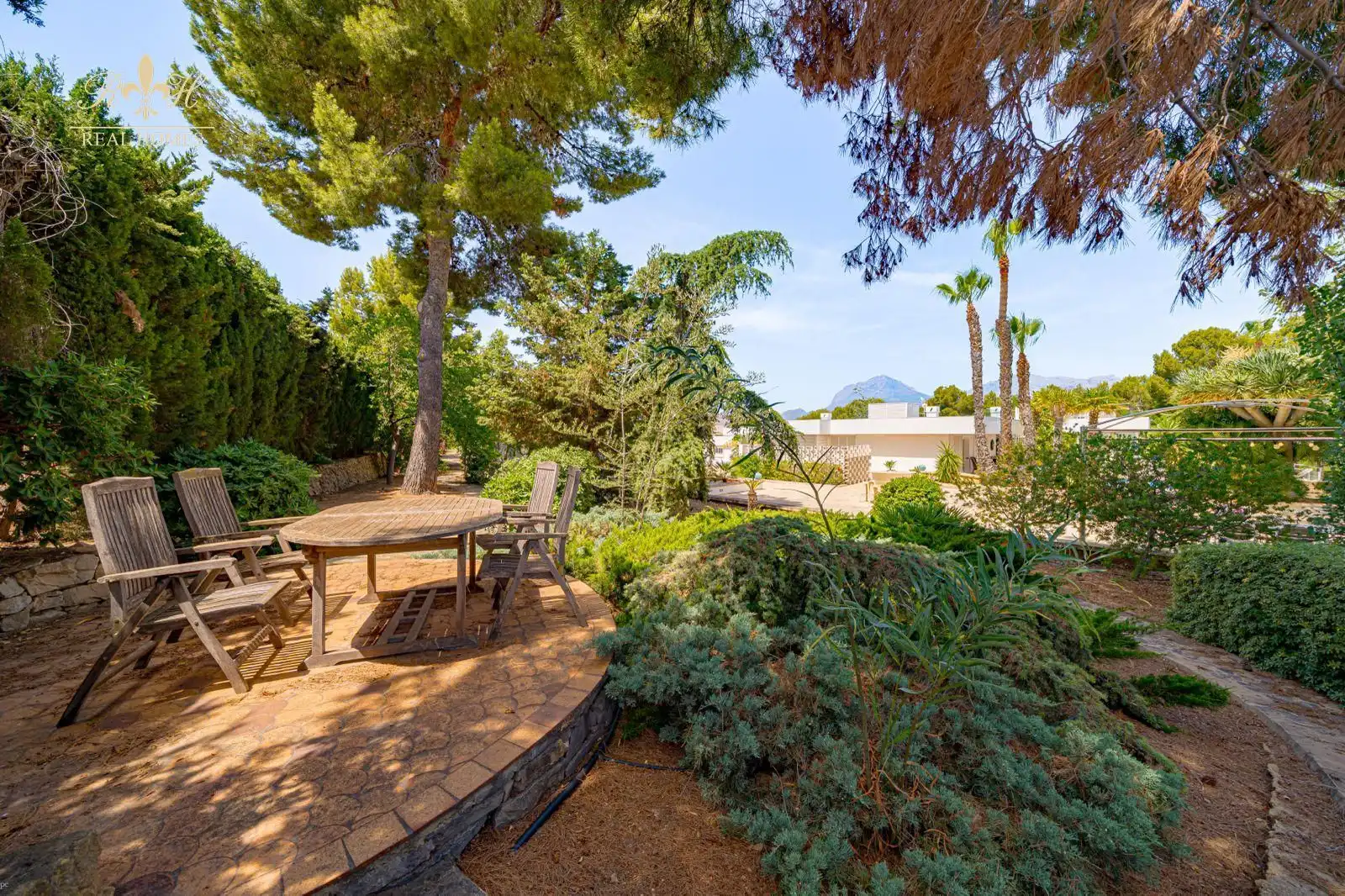 Garden of Houses for sale in L'Alfàs del Pi  with Air Conditioner, Terrace and Swimming Pool