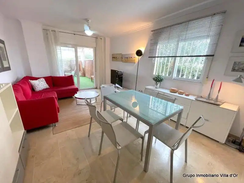 Esszimmer von Wohnungen zur Miete in Dénia mit Klimaanlage, Heizung und Terrasse