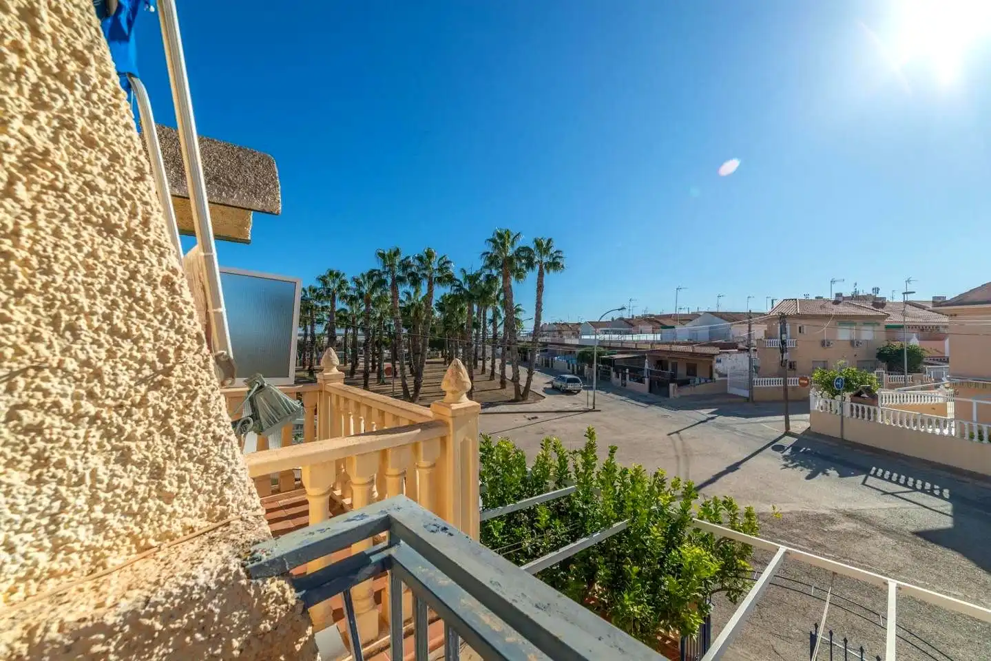 Vista exterior de Casa o chalet en venta en San Pedro del Pinatar con Aire acondicionado, Jardín privado y Terraza