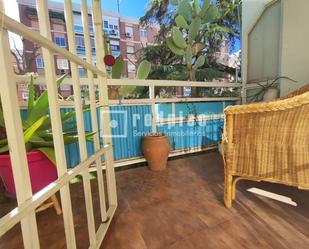 Balcony of Flat for sale in  Madrid Capital  with Heating and Storage room