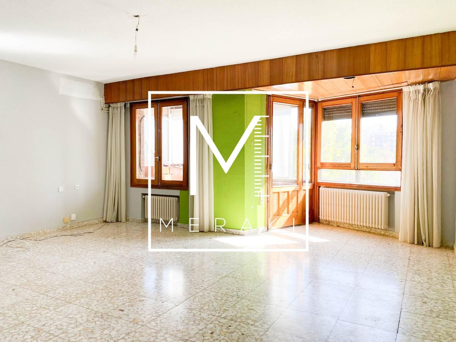 Living room of Flat for sale in  Albacete Capital  with Heating, Terrace and Balcony