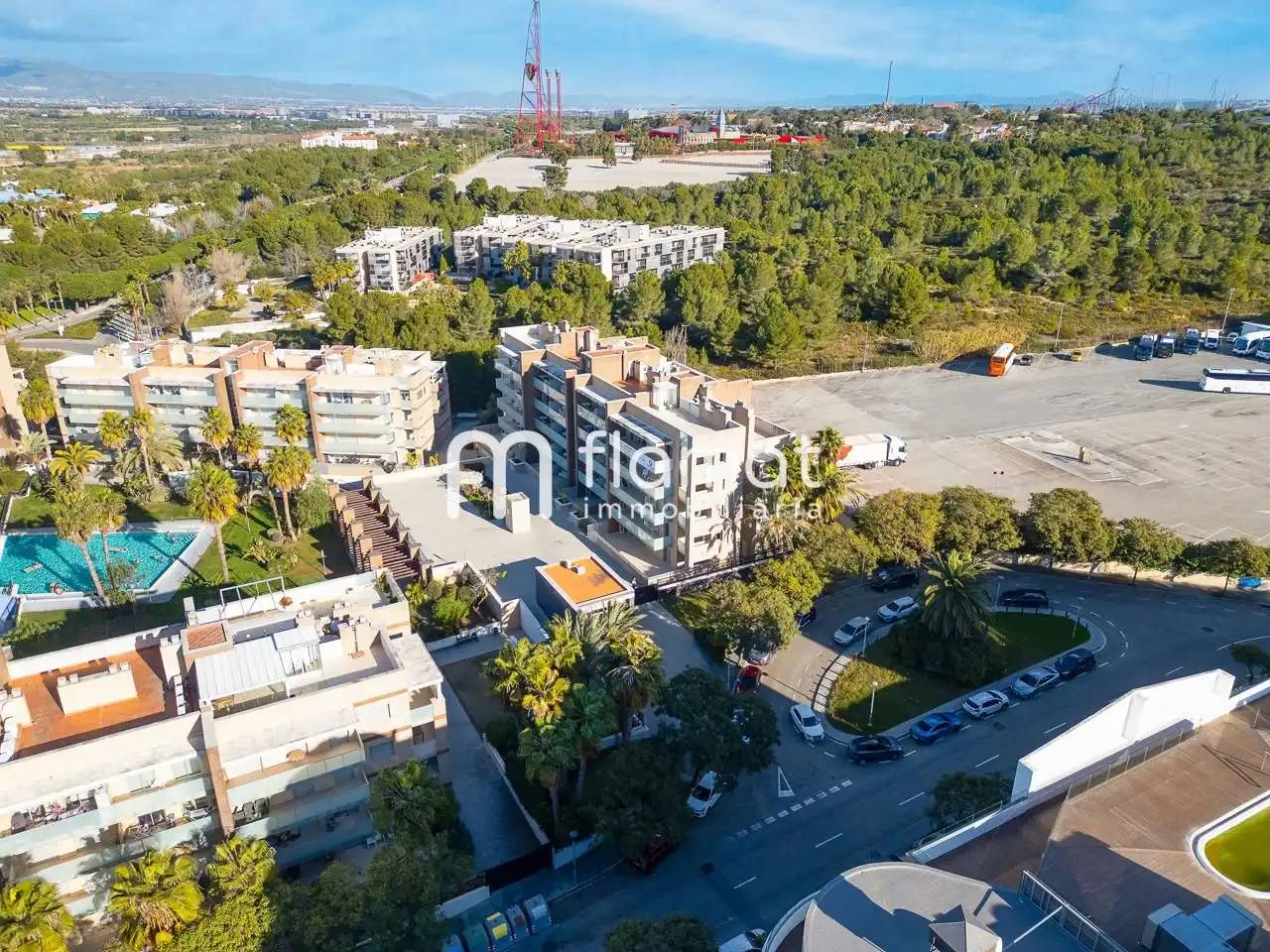 Vista exterior de Piso en venta en Salou