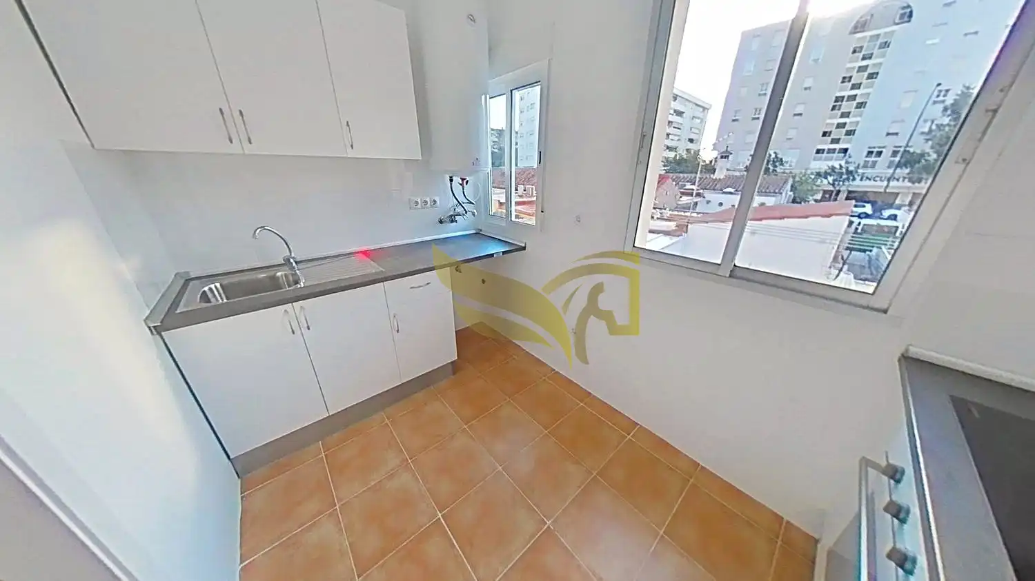 Küche von Wohnung zum Verkauf in Sevilla mit Heizung, Möbliert und Ofen