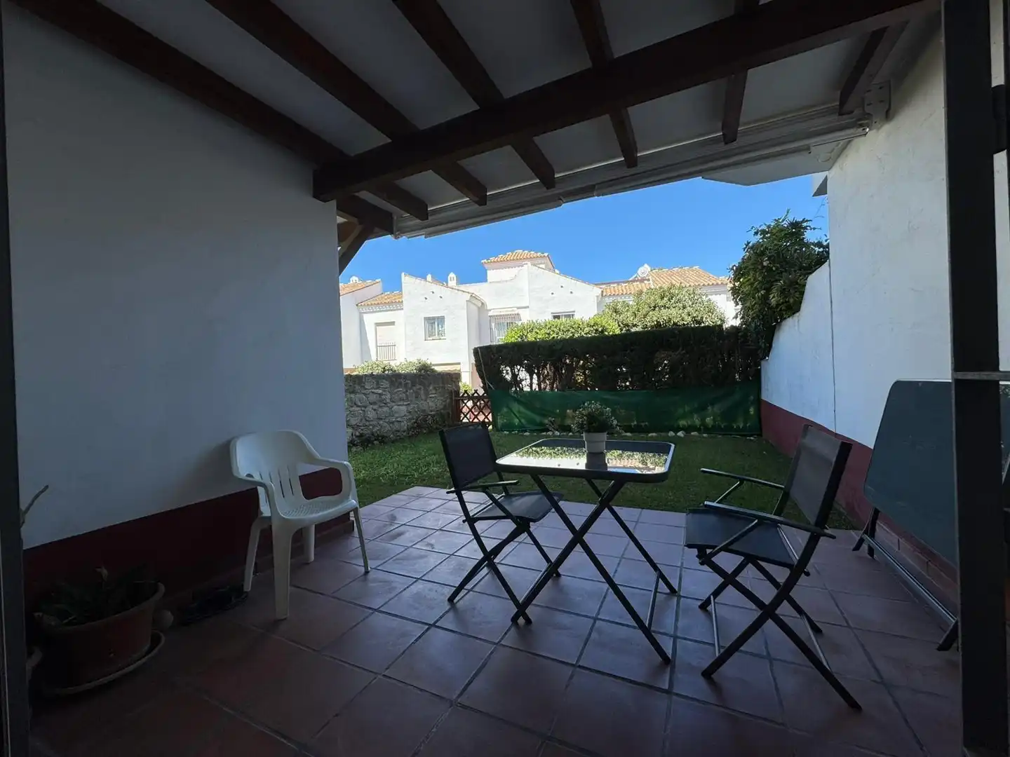 Garden of Apartments for sale in Rota  with Air Conditioner, Private garden and Terrace