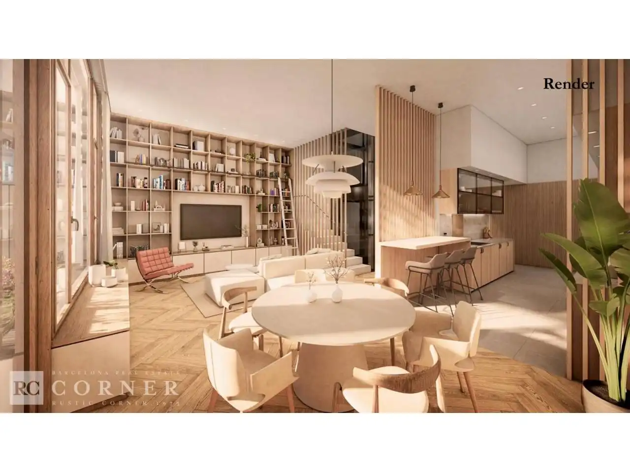 Sala de estar de Terreno en venta en Barcelona