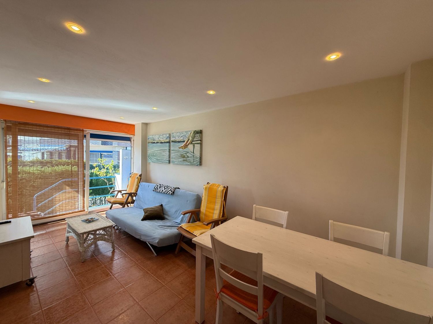Living room of Flat for sale in Noja  with Heating, Terrace and Storage room