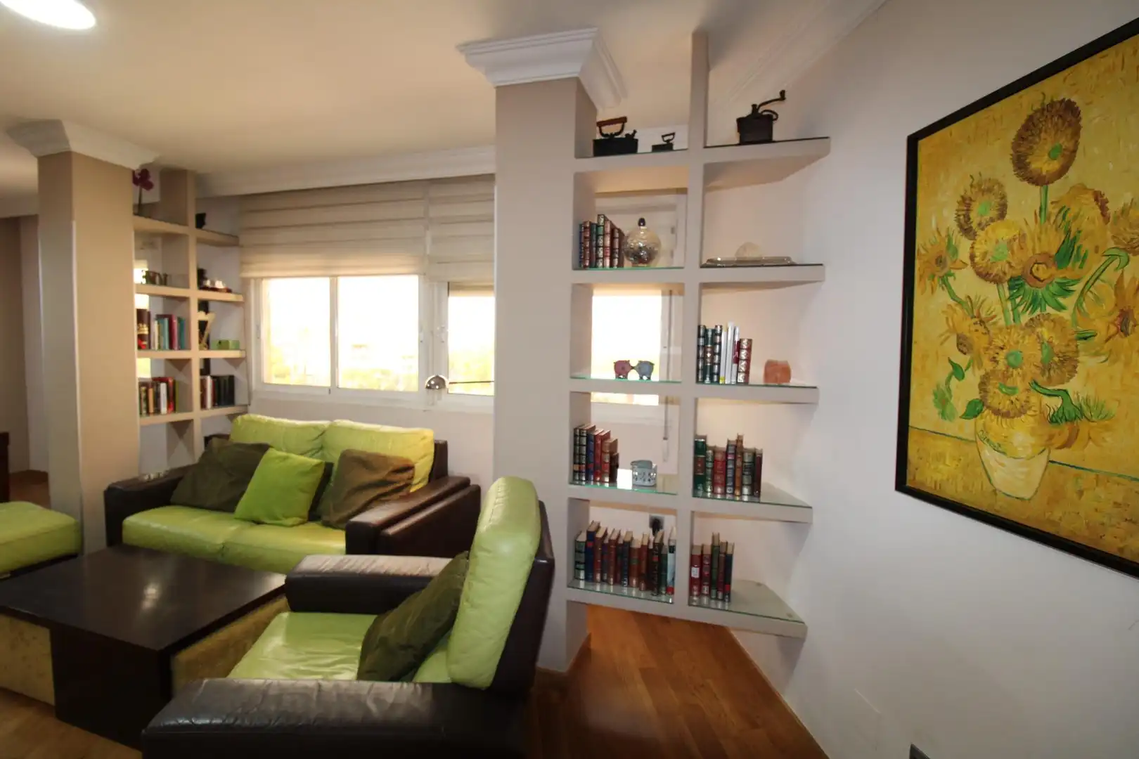 Sala de estar de Piso de alquiler en Murcia con Aire acondicionado y Amueblado