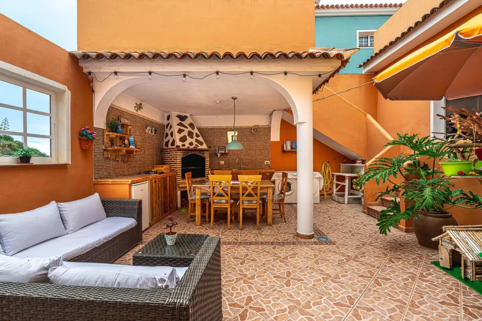 Terraza de Casa o chalet en venta en San Juan de la Rambla con Terraza, Trastero y Amueblado