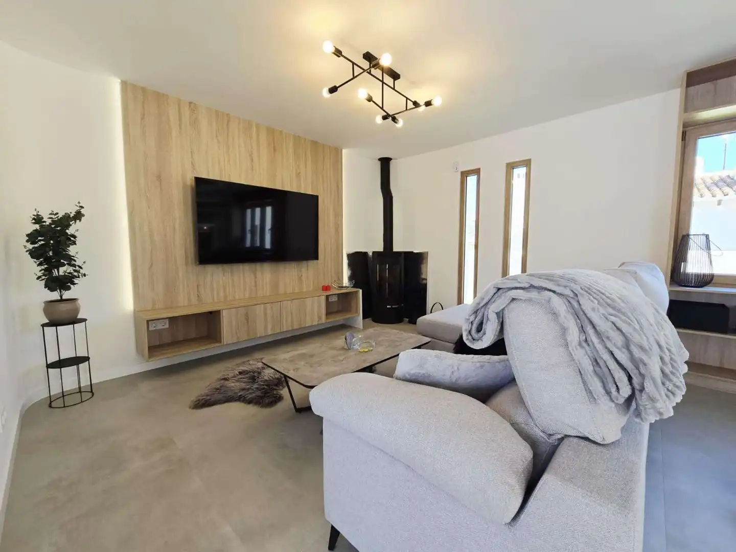 Sala d'estar de Casa o xalet en venda en Orihuela amb Aire condicionat, Calefacció i Terrassa