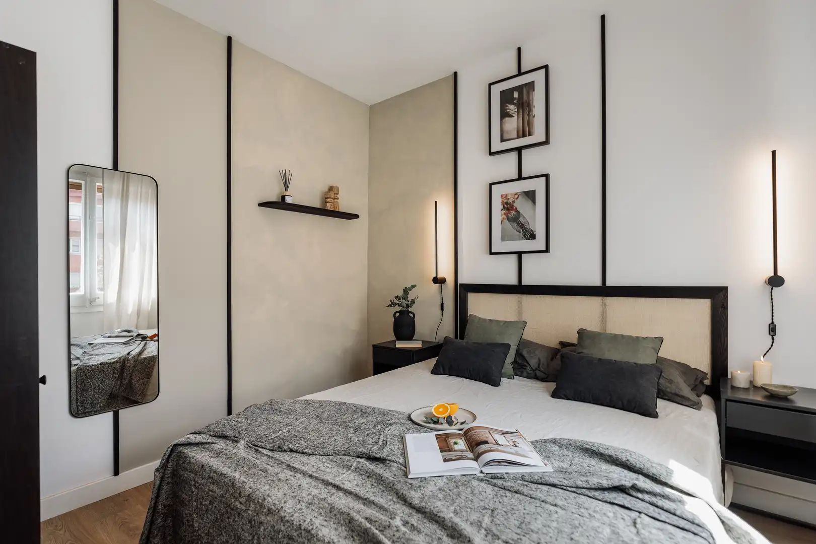 Habitación de Apartamento de alquiler en Barcelona con Amueblado, Horno y Lavadora