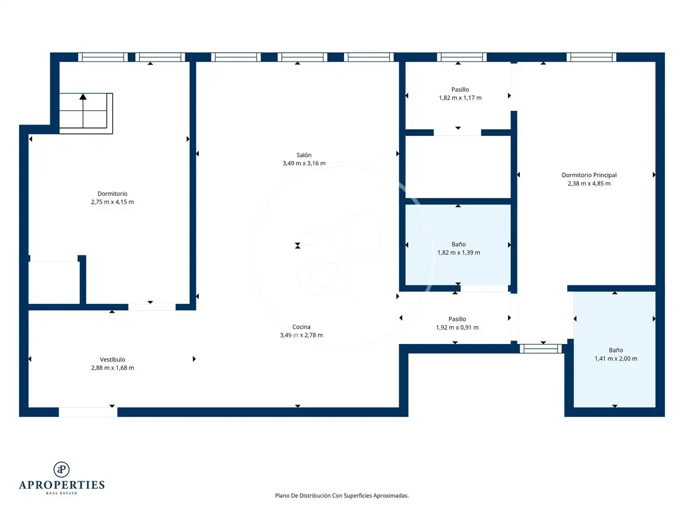 Flat for sale in Madrid  with Air Conditioner, Heating and Storage room