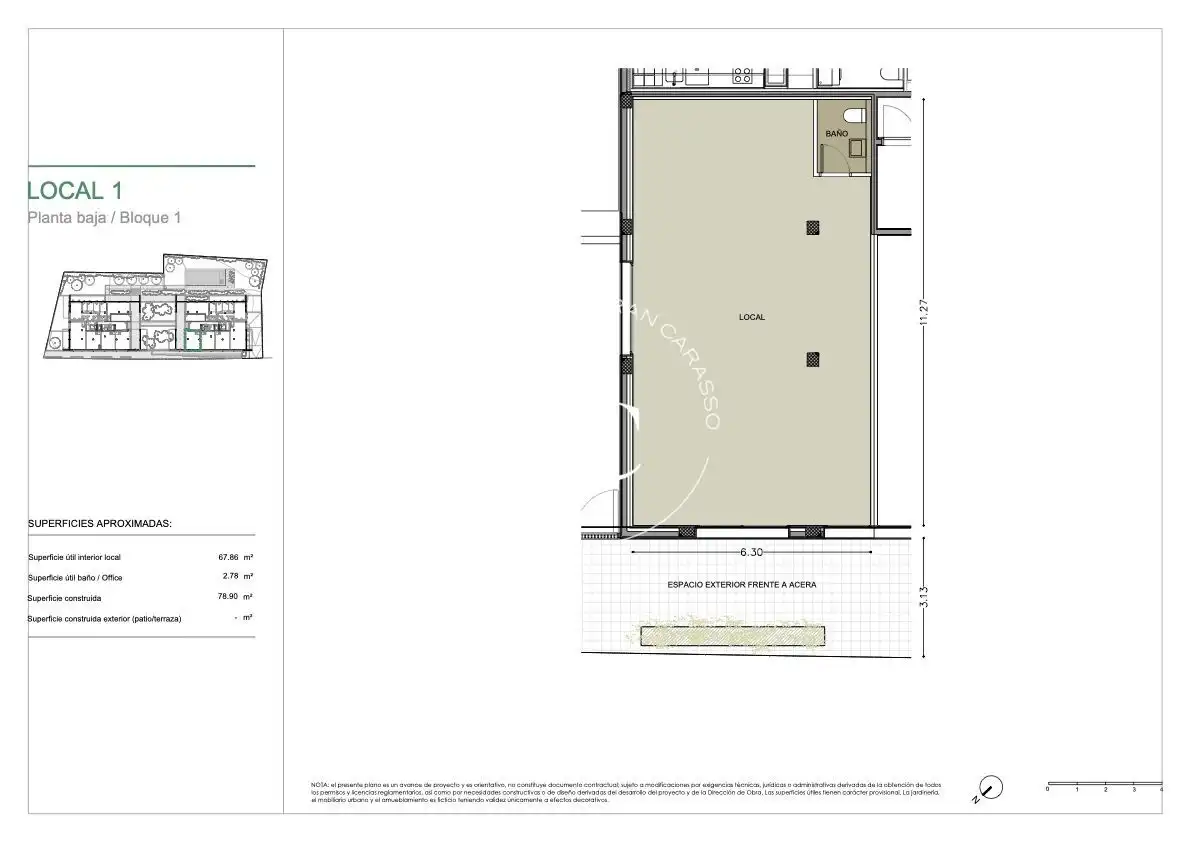 Local comercial de lloguer a Carrer Ramon de Dalmases, imagen 3