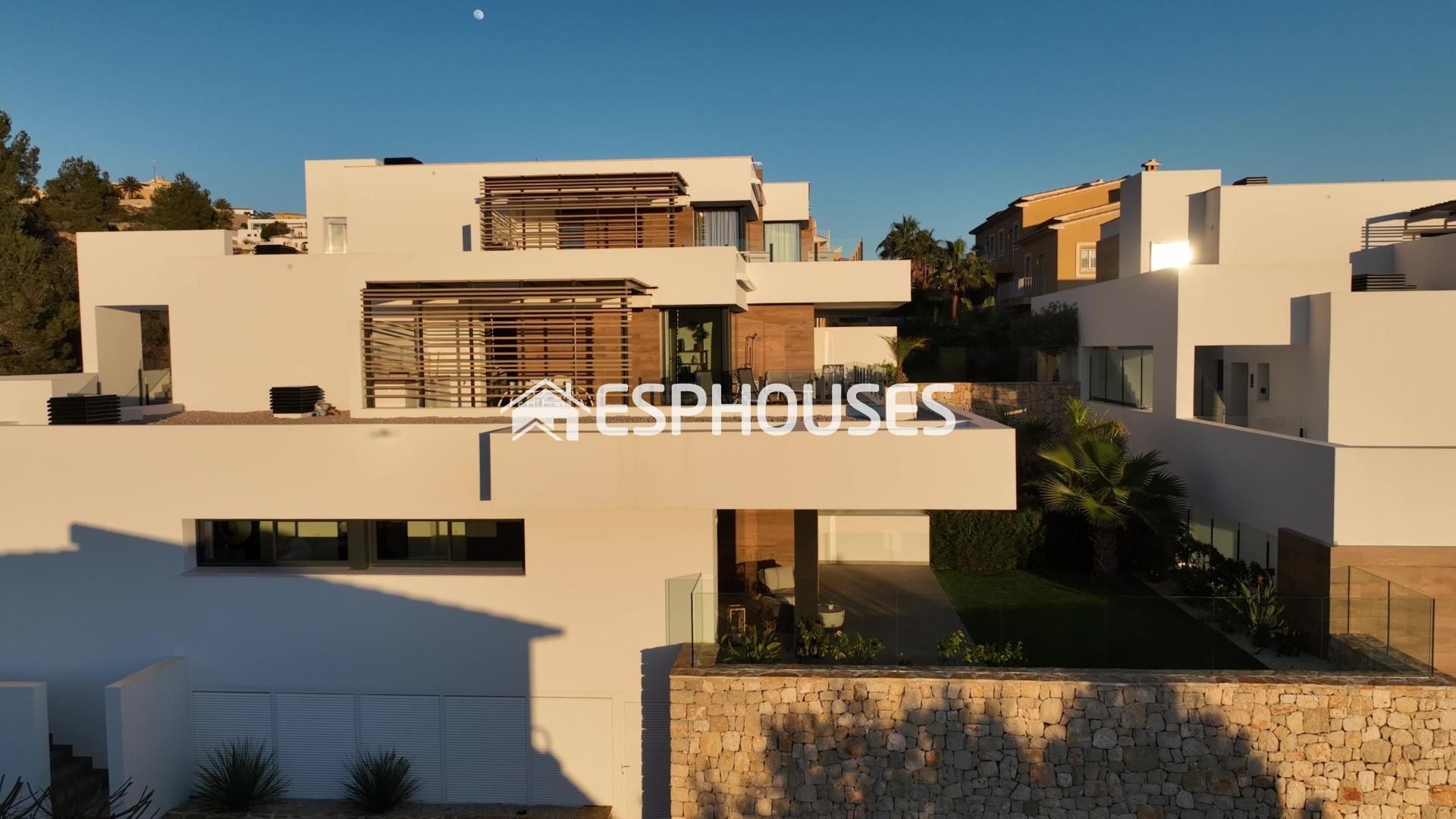 Exterior view of Attic for sale in Benitachell / El Poble Nou de Benitatxell  with Air Conditioner, Terrace and Balcony