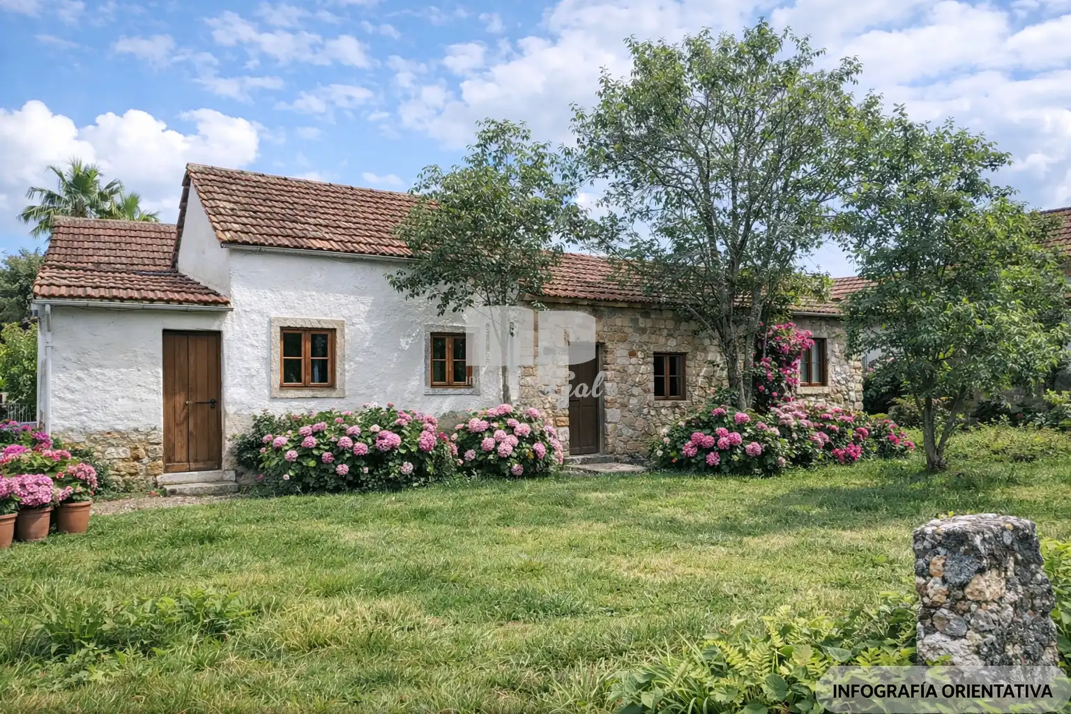 Casa rústica amb jardí en venda a Ceo, imagen 7