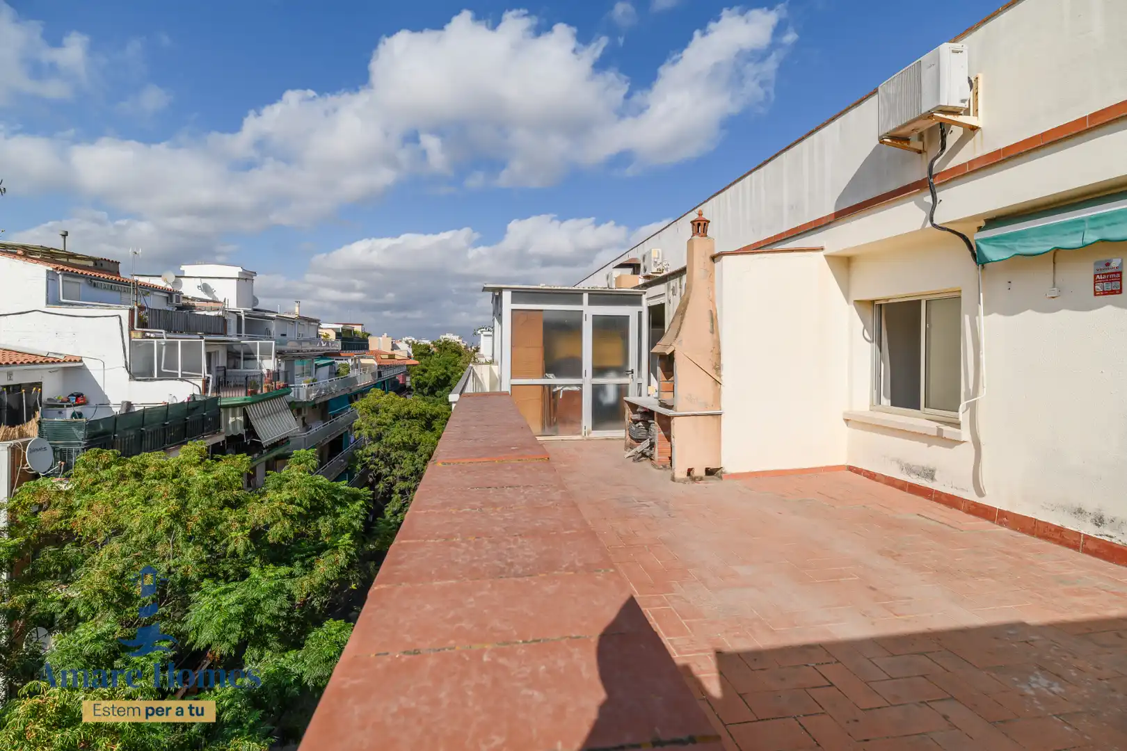 Terraza de Ático en venta en Castelldefels con Terraza y Horno