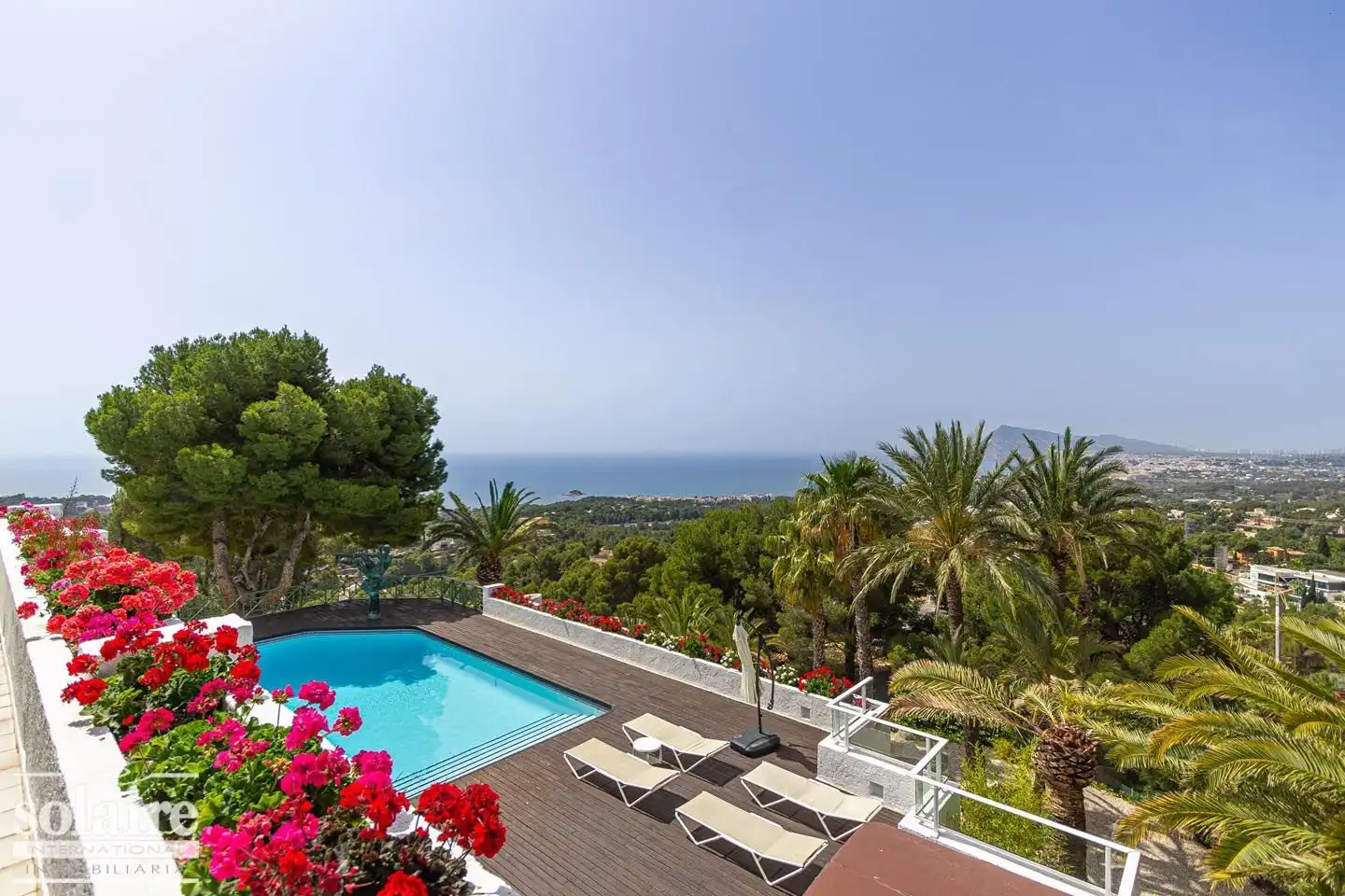 Jardín de Casa o chalet en venta en Altea con Aire acondicionado, Calefacción y Jardín privado