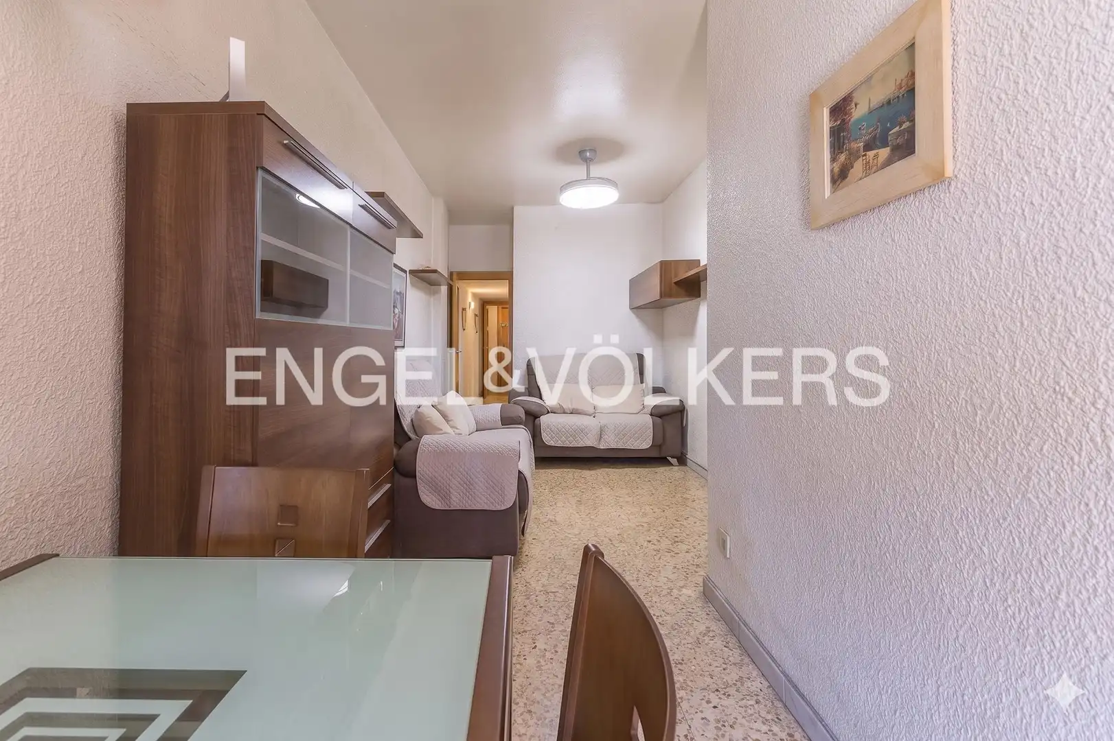 Living room of Flat for sale in Barcelona  with Air Conditioner, Heating and Balcony