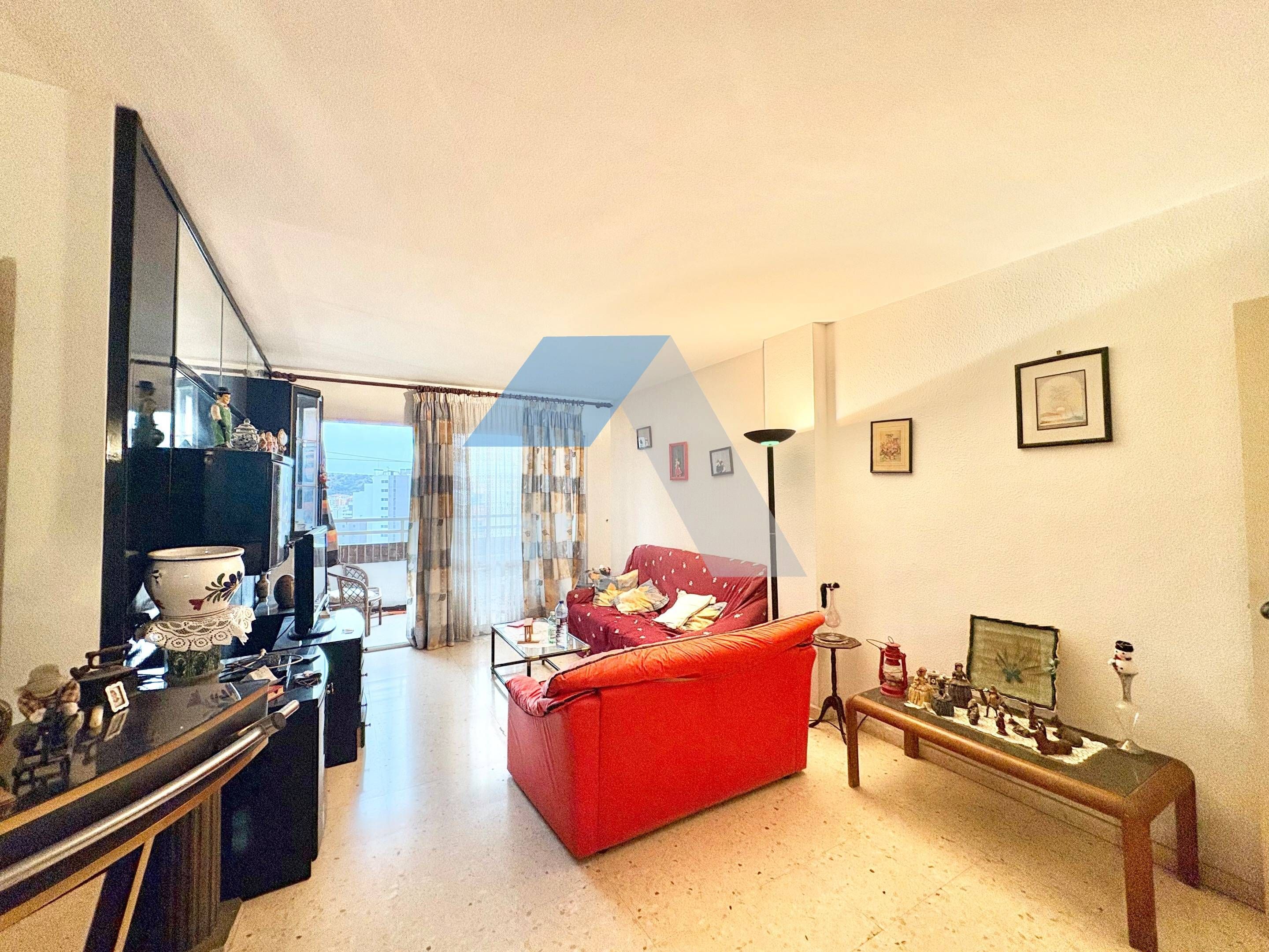Living room of Flat for sale in Alicante / Alacant  with Private garden, Terrace and Balcony