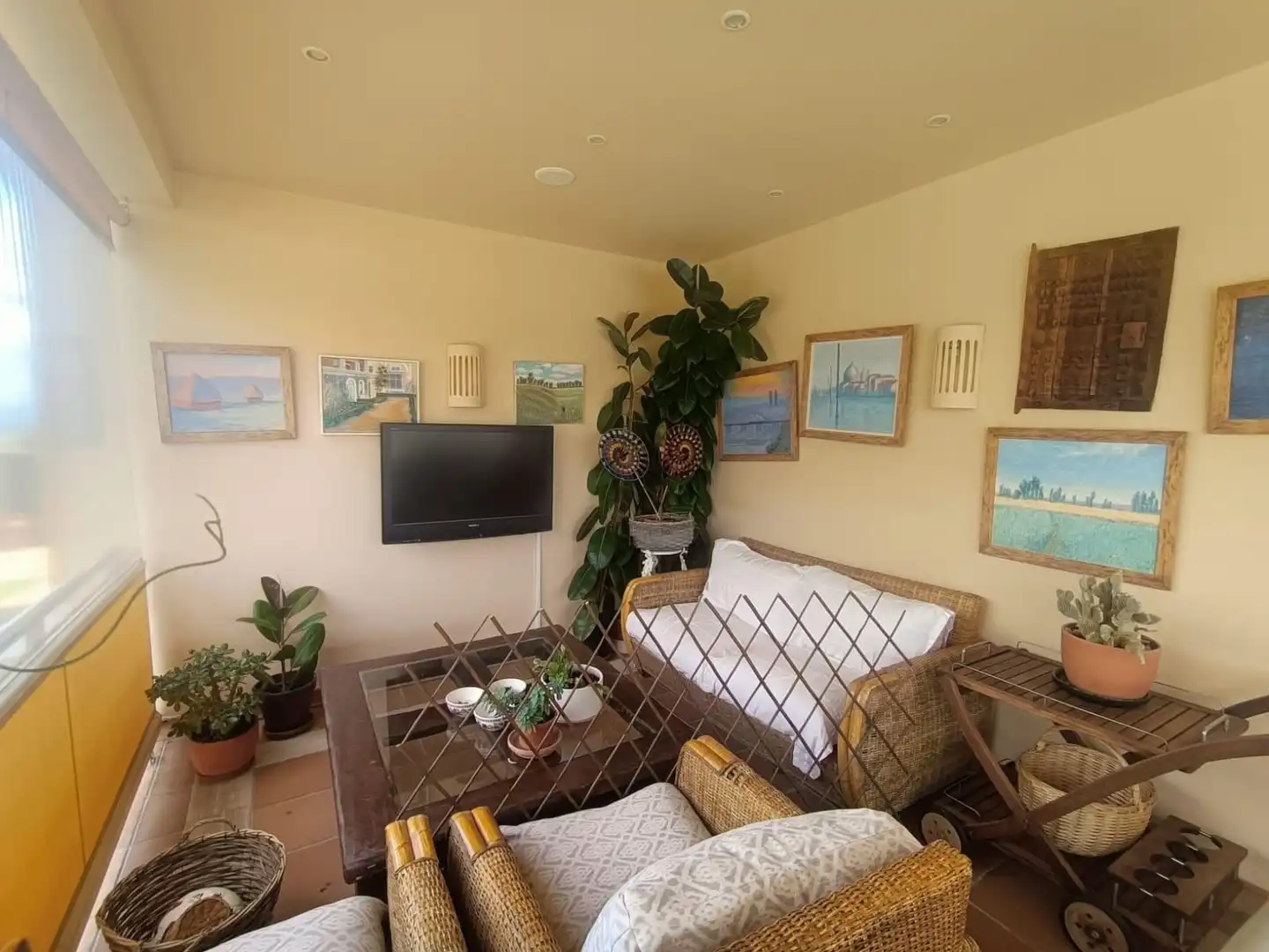 Living room of Houses for sale in Antequera  with Air Conditioner, Heating and Private garden