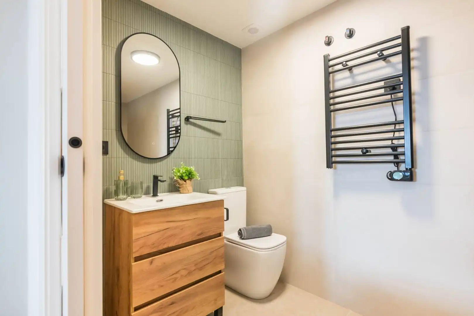Baño de Apartamento en venta en Murcia con Aire acondicionado y Calefacción