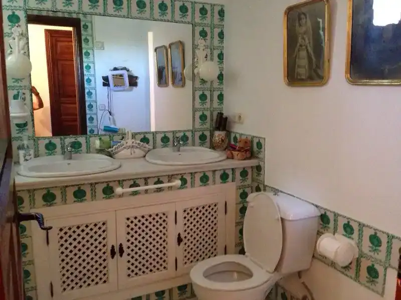 Bany de Finca rústica de lloguer en Zona de la Vega