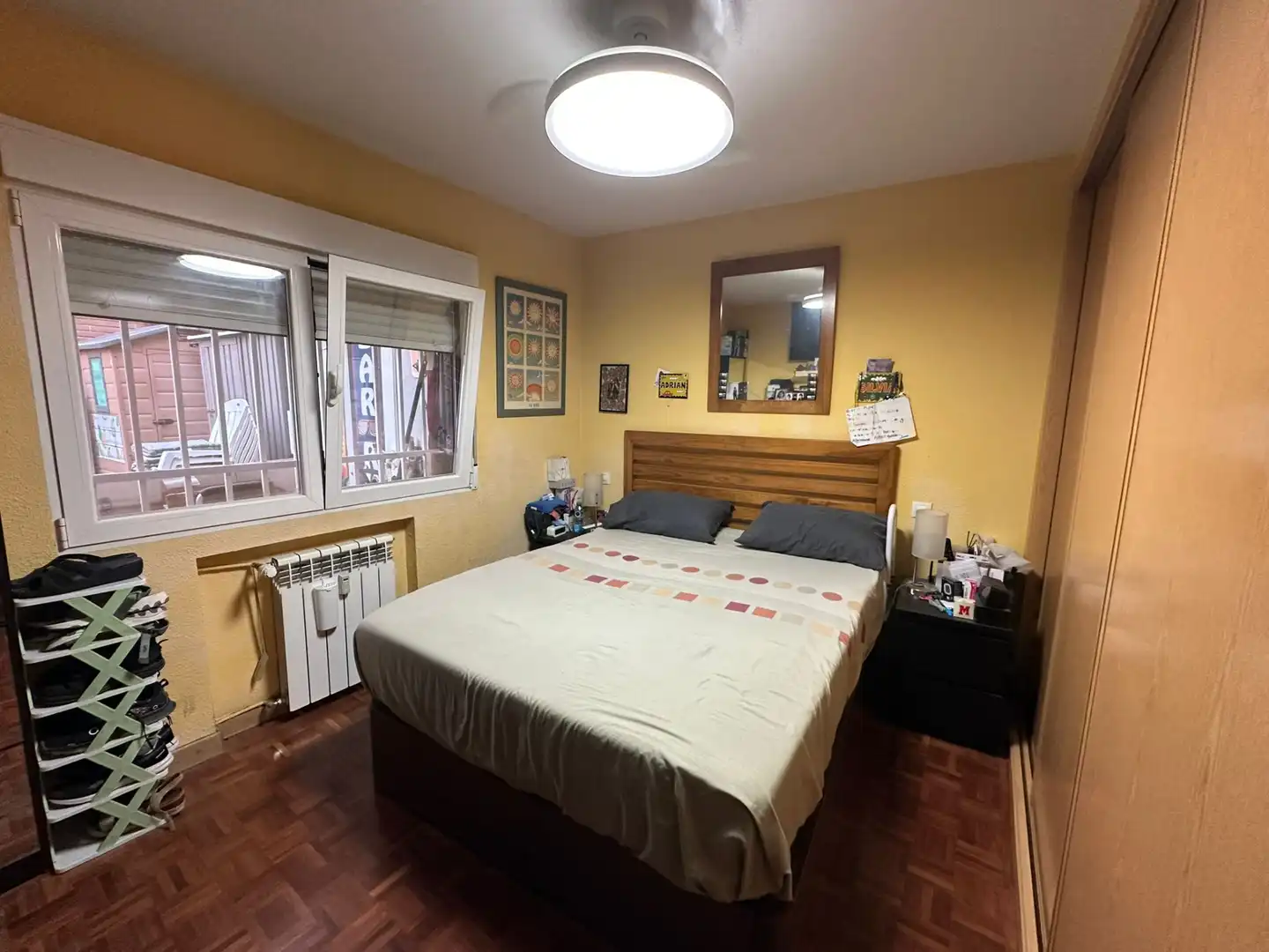 Schlafzimmer von Wohnung zum Verkauf in Madrid mit Klimaanlage, Heizung und Terrasse