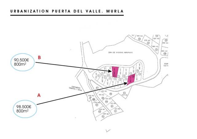 Terreno residencial en Venta en Murla