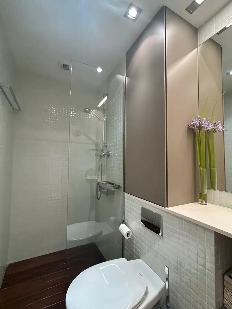 Baño de Dúplex en venta en Manresa con Calefacción, Jardín privado y Parquet