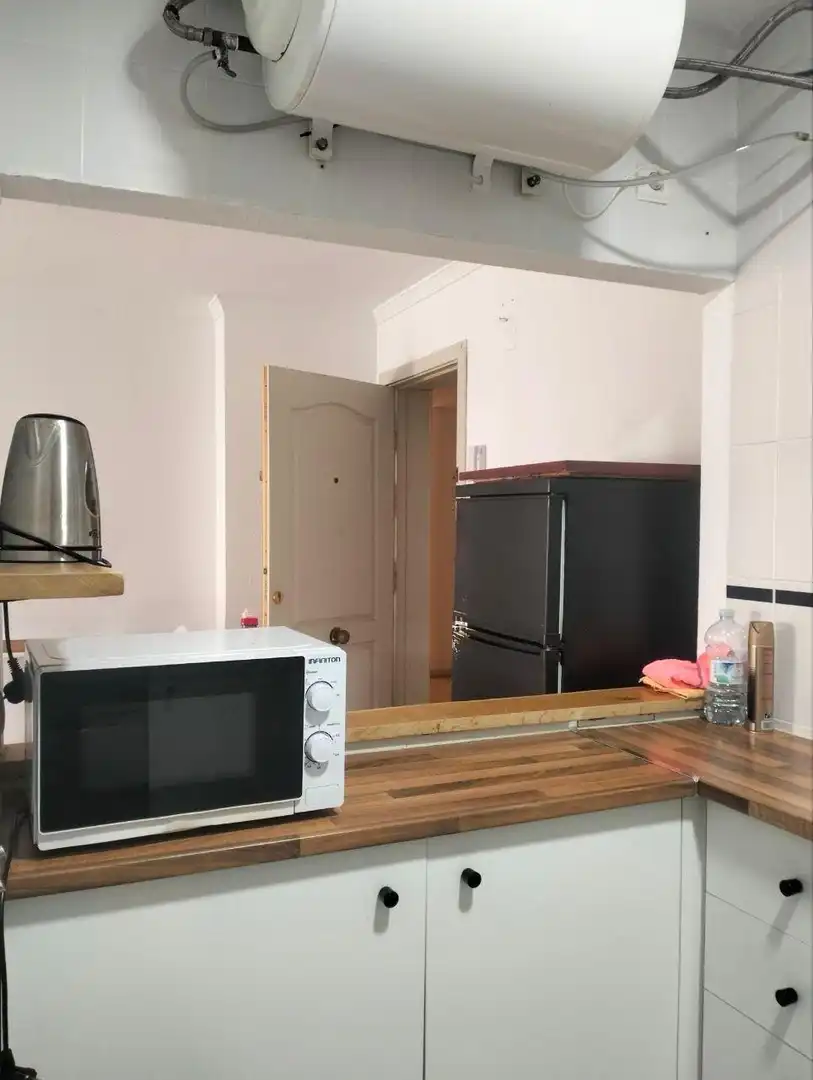 Cocina de Piso en venta en Benalmádena con Jardín privado, Terraza y Amueblado