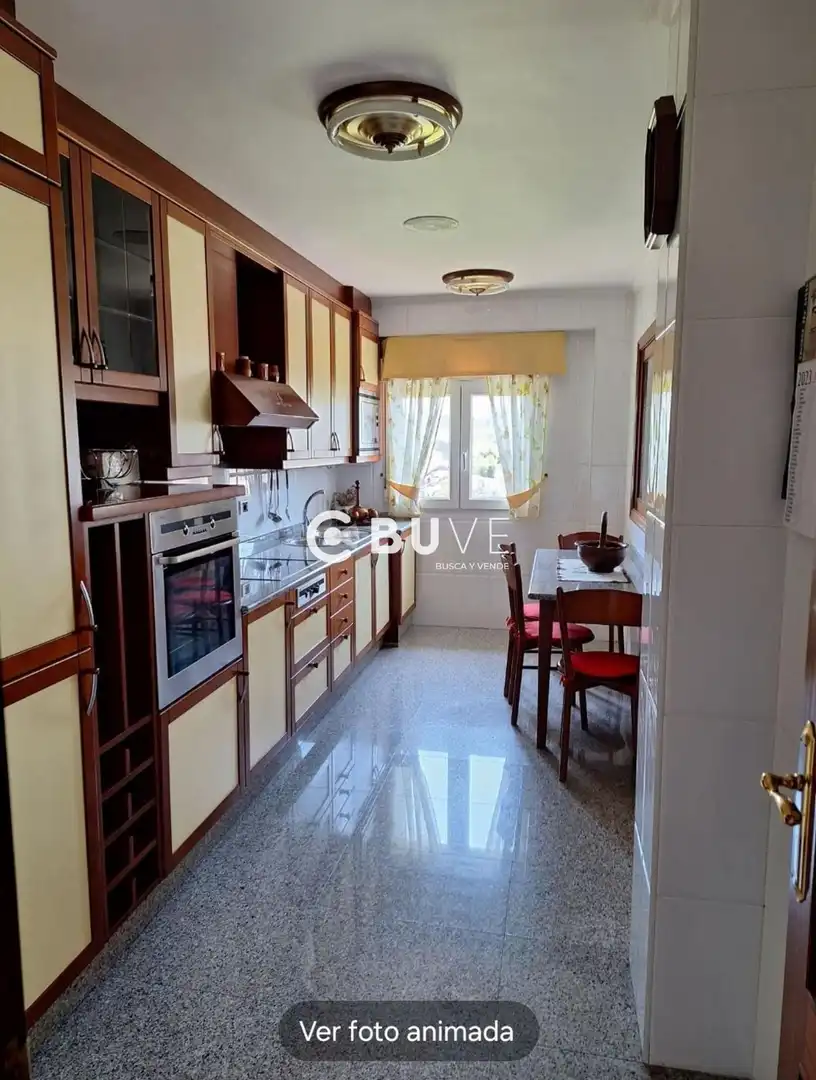 Cocina de Dúplex en venta en As Pontes de García Rodríguez  con Amueblado
