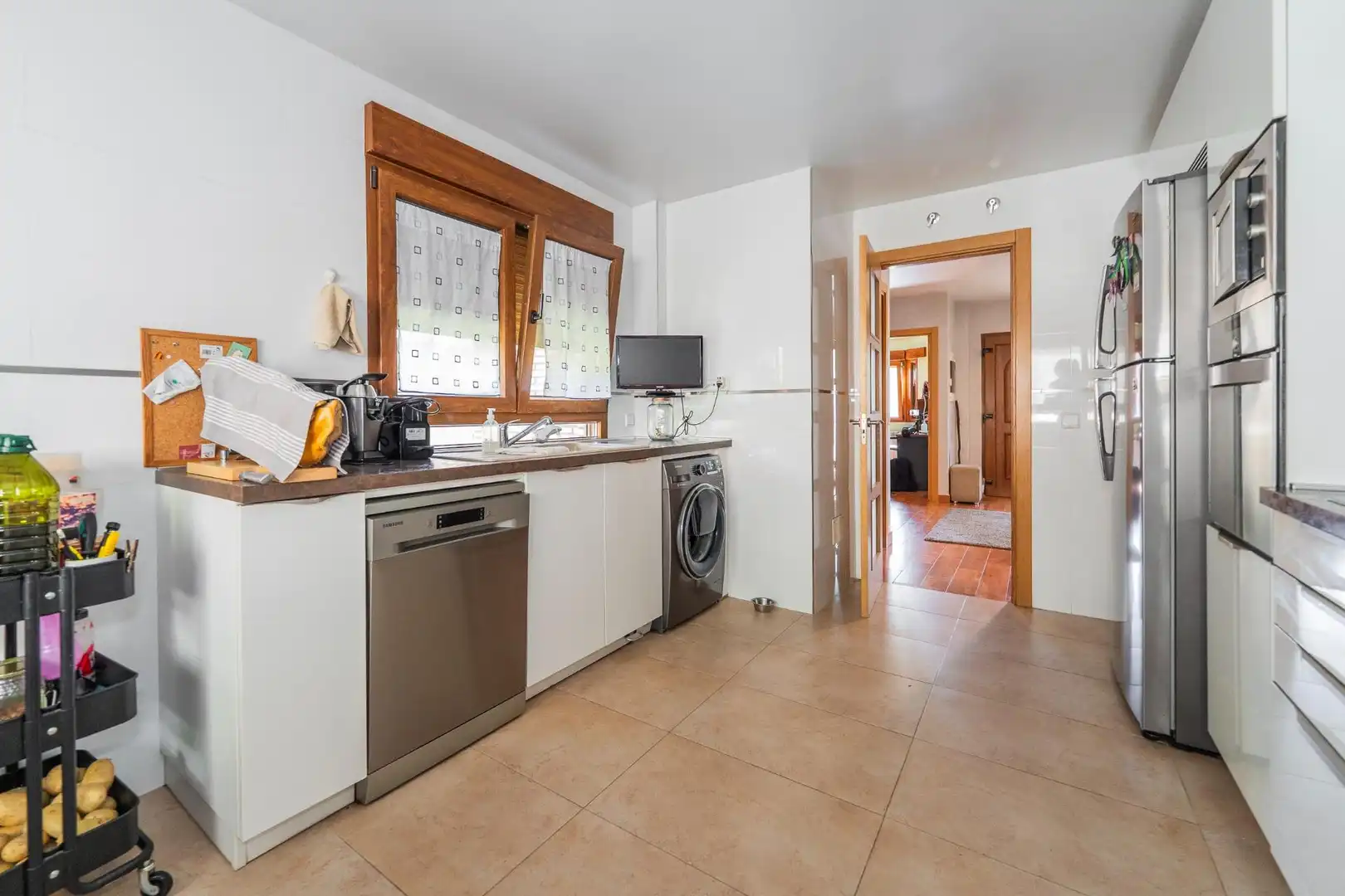 Cocina de Casa o chalet en venta en Cobeña con Aire acondicionado, Calefacción y Jardín privado