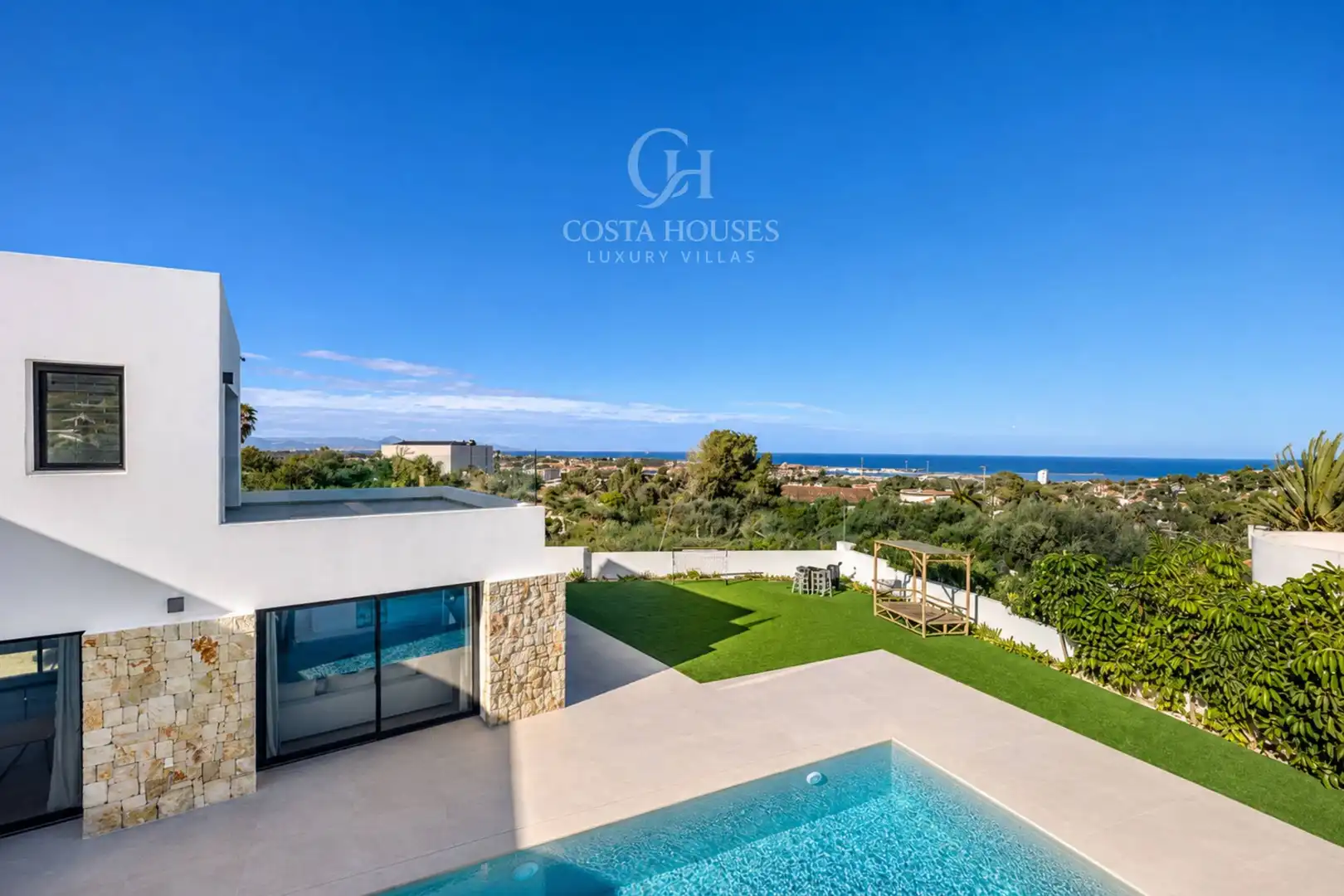 Exterior view of Houses for sale in Dénia  with Air Conditioner, Heating and Private garden