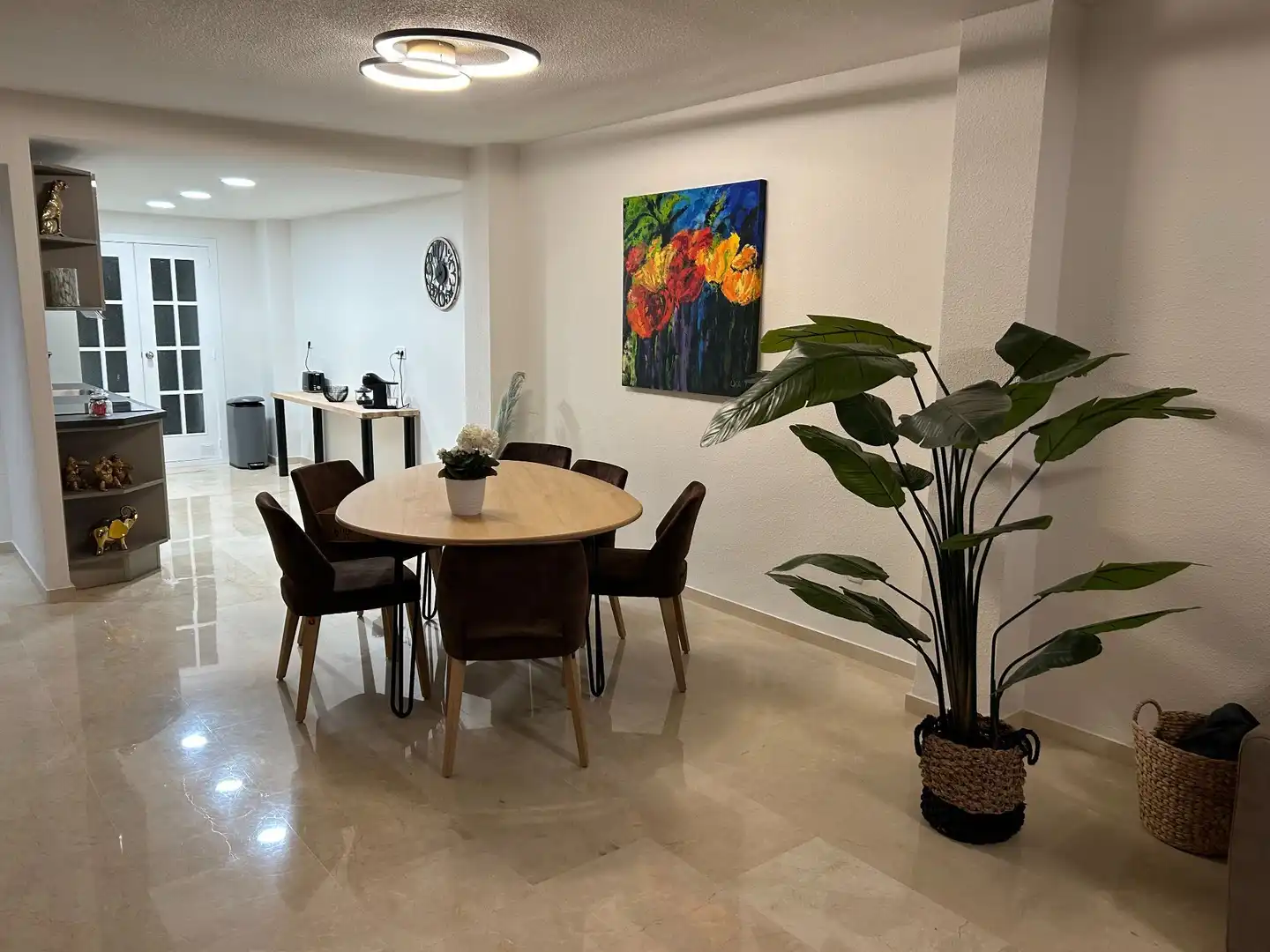 Comedor de Piso de alquiler en Altea con Aire acondicionado, Terraza y Amueblado