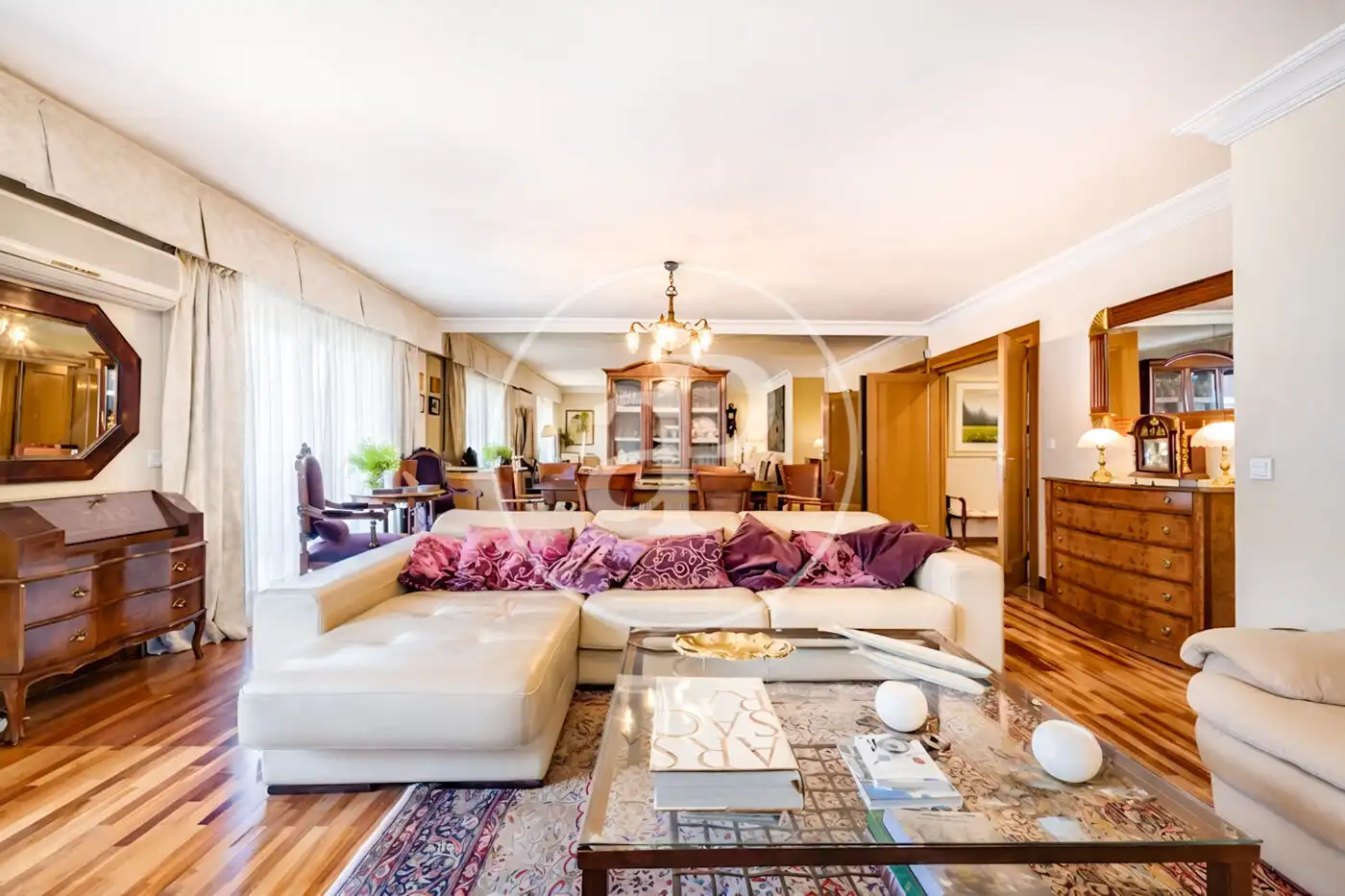 Living room of Flat for sale in Madrid  with Air Conditioner, Heating and Terrace