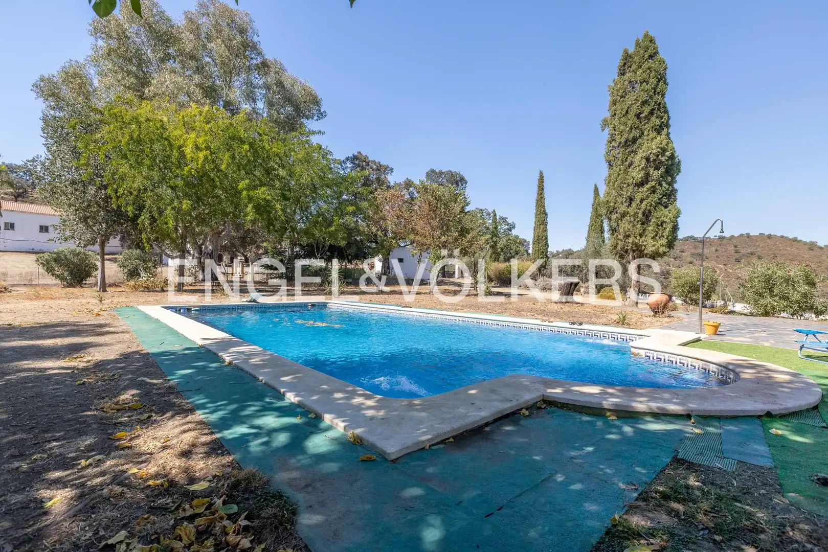 Swimming pool of Houses for sale in Aracena, Huelva