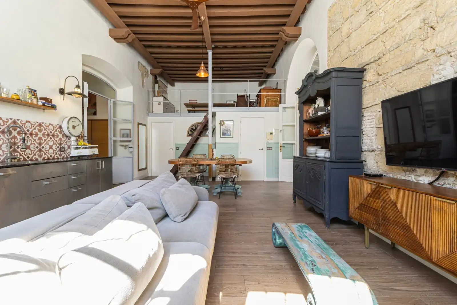 Sala de estar de Piso en venta en Jerez de la Frontera